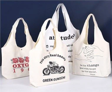 bolsa de lona linda bolsa de compras