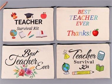 Bolsa de Lápis de Lona