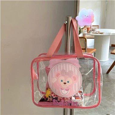 Sacos de cosméticos de pvc transparentes
